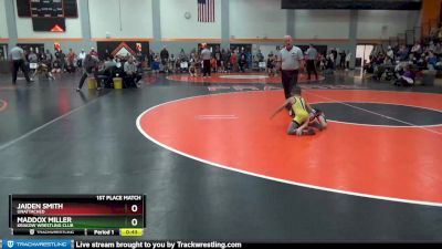 PW-3 lbs 1st Place Match - Jaiden Smith, Unattached vs Maddox Miller, Krakow Wrestling Club