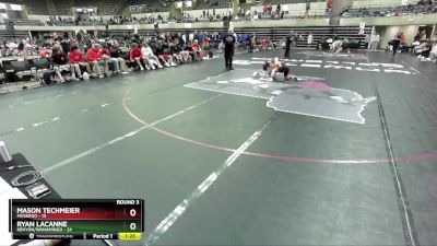 121 lbs Round 3 (4 Team) - Ryan LaCanne, Kenyon/Wanamingo vs Mason Techmeier, Muskego