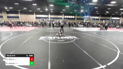 46 lbs Round Of 16 - David J Villa Iii, Top Dog WC vs Rhett Jessop, Ryse Wr Acd