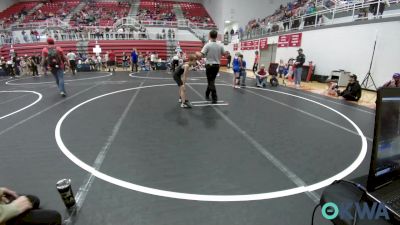 58 lbs Consi Of 8 #2 - Luke Doty, Lions Wrestling Academy vs Gunner Caudle, Cushing