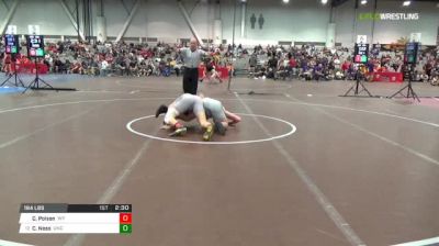 184 lbs Consi of 16 #2 - Chaz Polson, Wyoming vs Chip Ness, North Carolina