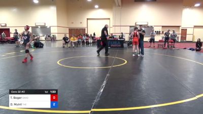 48 kg Cons 32 #2 - Takoda Boger, Sanderson Wrestling Academy vs Daniel Myint, The Wrestling Academy