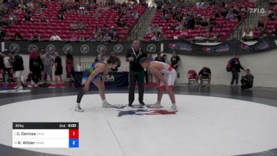 80 kg Semis - Caleb Dennee, CrassTrained: Weigh In Club vs Ryder Wilder, Camden County High School Wrestling