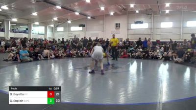 160 lbs Pools - Otis Boyette, Pit Crew vs Gabriel English, Superior W.A. (NY)