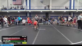 76 lbs Round 7 (8 Team) - Maximillian Shvartsman, Doughboys vs Dylan Luik, Team Nauman