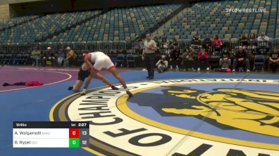 184 lbs Rr Rnd 1 - Ayden Wolgamott, Southern Oregon vs Blake Rypel, Southeastern