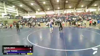 140-150 lbs Quarterfinal - Samuel Birch, Utah vs Michael Thomas, Alaska