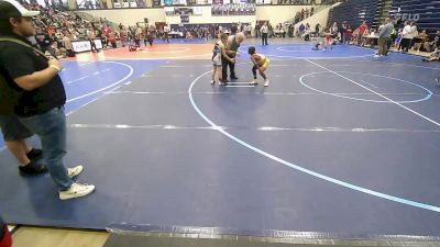 80 lbs Quarterfinal - Tritt Stearns, Searcy Youth Wrestling Club vs Tajuan Davis, Team Tulsa Wrestling Club