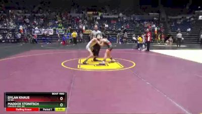 100 lbs Semifinal - Dylan Knaus, ISI WC vs Maddox Stonitsch, Lincoln-Way WC