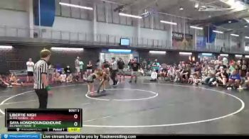 85 lbs Placement (4 Team) - Libertie Nigh, Black Mambas vs Saya Hongmoungkhoune, Big Money Movin