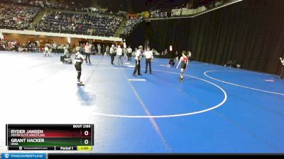 98 lbs Cons. Round 3 - Ryder Jansen, Moyer Elite Wrestling vs Grant Hacker, Iowa