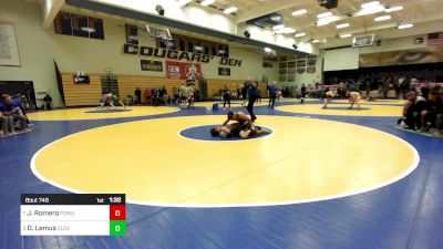 141 lbs Quarterfinal - Jakob Romero, Pomona (CO) vs Dario Lemus, Clovis