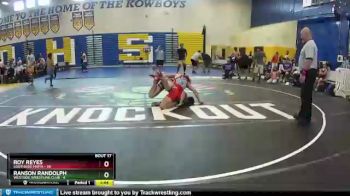 160 lbs Round 5 (8 Team) - Roy Reyes, Southside Mafia vs Ranson Randolph, Westside Wrestling Club