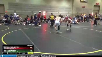 138 lbs Round 6 (8 Team) - PAUL Ishikawa, Elite Athletic Club DZ vs Damian Hedspeth, Southwest Arsenal