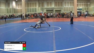 Consolation - Cameron Valdiviez, Missouri vs Bobby Campos, Notre Dame College