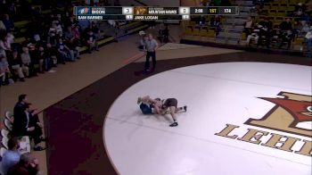 174 - lbs Jake Logan, Lehigh vs over Sam Barnes, Bucknell