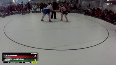 238 lbs Round 3 - Caitlyn Sohm, Nebraska vs Addison Marschman, Nebraska