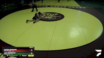 130 lbs Semis (4 Team) - Levi Kerzman, Paynesville vs Cayse Simmons, Grand Rapids