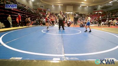 67 lbs Quarterfinal - Dylan Smith, Glenpool Warriors vs Parker Hobbs, Salina Wrestling Club