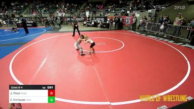 40 lbs Consi Of 4 - Jimmy Pace, Powerhouse Wrestling vs Zane Enriquez, Takedown Elite