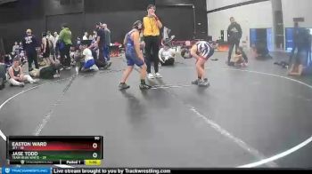 90 lbs Jase Todd, Team Bear White vs Easton Ward, JET