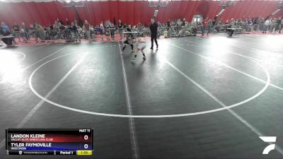 93 lbs Round 3 - Landon Kleine, Valley Elite Wrestling Club vs Tyler Faymoville, Wisconsin