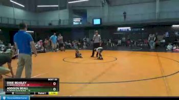 48 lbs Round 6 (10 Team) - DIXIE BEASLEY, Alabama Elite Gold vs ADDISON BEALL, Alabama Elite Black&nbsp;