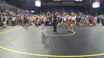 113 lbs Quarters - Nathan Rioux, Indiana vs Brayten Casey, Wisconsin