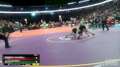 150-2A Quarterfinal - Jacob Pacheco, Monte Vista vs Dominick Cuccinelli, St. Mary`s