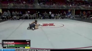 132 lbs Round 1 (3 Team) - Kyan McArtor, Gretna vs Rylee Rauner, Lincoln Southeast