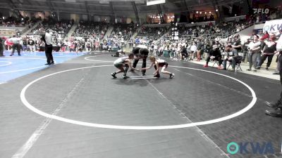 67 lbs Semifinal - Caitlyn Staggers, Skiatook Youth Wrestling 2022-23 vs Braelynn Williams, Wagoner Takedown Club