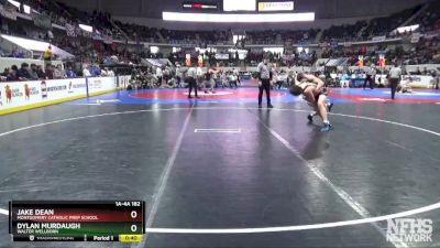 1A-4A 182 Cons. Round 2 - Jake Dean, Montgomery Catholic Prep School vs Dylan Murdaugh, Walter Wellborn