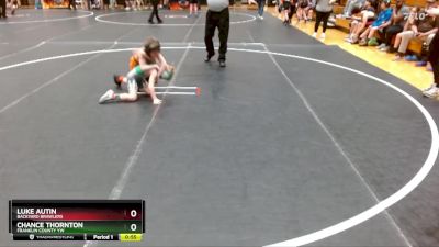 61 lbs Quarterfinal - Luke Autin, Backyard Brawlers vs Chance Thornton, Franklin County YW