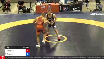 77 kg Final - Jesse Porter, New York Athletic Club vs Tyler Dow, Wisconsin Regional Training Center