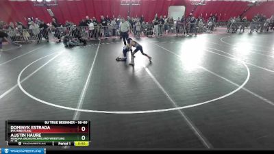 56-60 lbs Round 2 - Dominyk Estrada, BYA Wrestling vs Austin Haure, Monona Grove/McFarland Wrestling Club