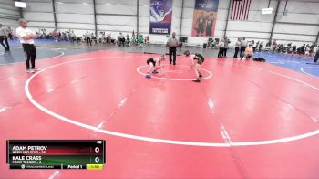 88 lbs Rd# 5- 3:45pm Friday Final Pool - Kale Crass, Crass Trained vs Adam Petrov, Maryland GOLD