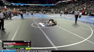 Champ. Round 1 - Graiden Ritner, Wilcox-Hildreth vs Isaac Eckert, Elkhorn Valley