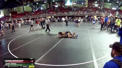 85 lbs Cons. Round 2 - Camdon Hendrickson, Hawks Wrestling Club (Lincoln) vs James Garcia, Nebraska Elite Wrestling Club