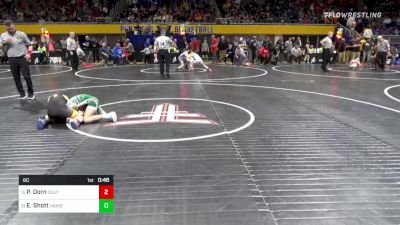 80 lbs Round Of 16 - Preston Dorn, South Park vs Emerson Shott, Hamburg