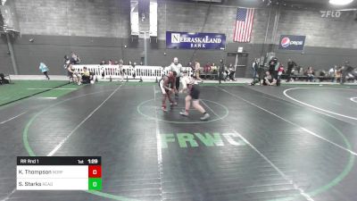 Rr Rnd 1 - Kalin Thompson, Norfolk Wrestling vs Solomon Starks, Ready RP