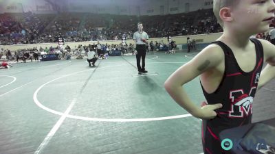 52 lbs Round Of 32 - Barrett Homer, Mustang Bronco Wrestling Club vs Easton Houck, Norman Grappling Club