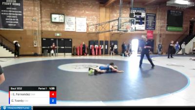 77 lbs Round 1 - Ezra R. Fernandez, Sublime Wrestling Academy vs Cap Tverdy, All In Wrestling