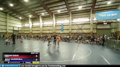 145 lbs Semifinal - Keegan Goeas, Hawaii vs Jesus Valenzuela, Arizona