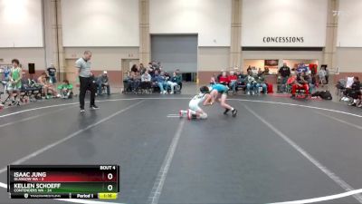 92 lbs Round 2 (6 Team) - Kellen Schoeff, Contenders WA vs Isaac Jung, Glasgow WA