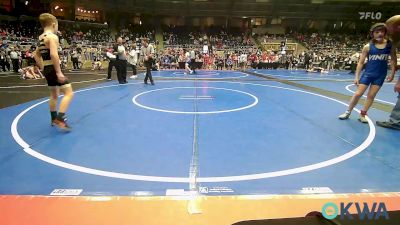 86 lbs Semifinal - Garrison Huffman, Vinita Kids Wrestling vs Maxwell Bradley, Prodigy Elite