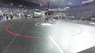 100 lbs Semifinal - Kyle C Ragsdale Jr, Shelton Wrestling Club vs Bryce Davis, Inland Northwest Wrestling Training Center