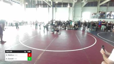 130 lbs Rr Rnd 2 - Saige Maddux, Tesoro vs Aurora Oswald, Threshold WC