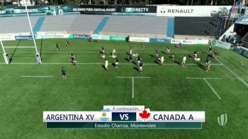 2018 APC Rd 2: Argentina XV vs Canada A