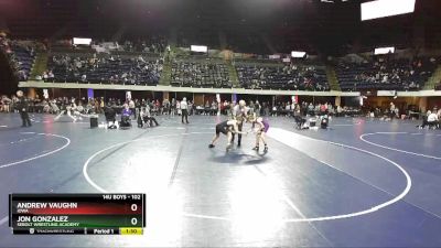 102 lbs Champ. Round 2 - Andrew Vaughn, Iowa vs Jon Gonzalez, Sebolt Wrestling Academy