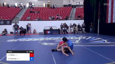 105 lbs Cons Semis - Jillian Wells, California vs Ashley Naranjo, Ascend Wrestling Academy